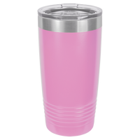 Light Pink 20 oz Tumbler with Lid