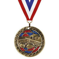 Glitter Swim Medal