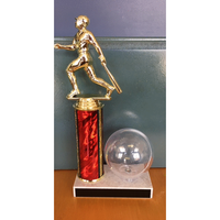 Globe Ball Holder & Trophy