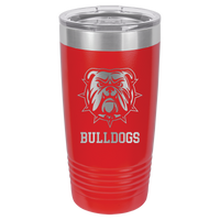 Red 20 oz Tumbler with Lid