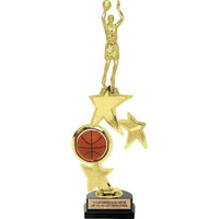 Spin Riser Basketball Trophy